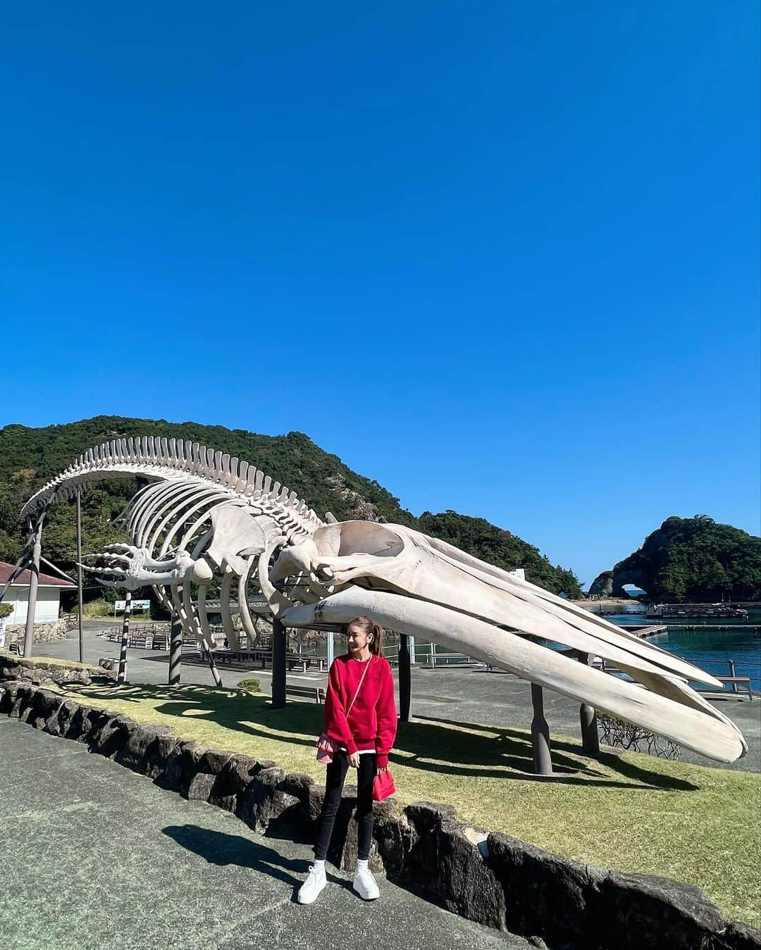 美香さんのインスタグラム写真 - (美香Instagram)「大好きな和歌山へ今年も🍁！  ご質問いただきました この日の私服は、  スウェット　@amiparis  パンツ @uniqlo_jp  バッグ　@setsuko_sagittaire  チョーカー　@bijou_de_m  スニーカー　@zara   です❤️❤️❤️」11月12日 19時53分 - mikaofficial99