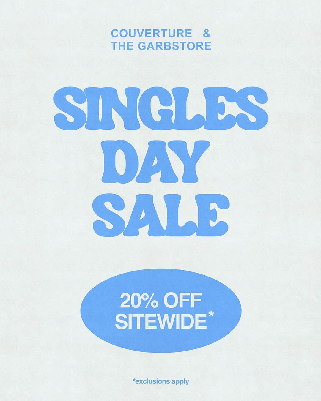 ガーブストアのインスタグラム：「🌀 Singles’ Day: 20% Off - Ends tonight! 🌀⁠ ⁠ Treat yourself to 20% off selected new-season styles from Salomon, DIME, Gramicci, and more.」