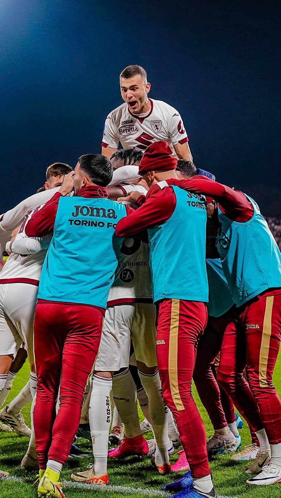 トリノFCのインスタグラム：「@duvanzapata91 ➡ @i.ilic14   Sinistro preciso nell’angolino! ⚽  #SFT | #MonzaTorino」