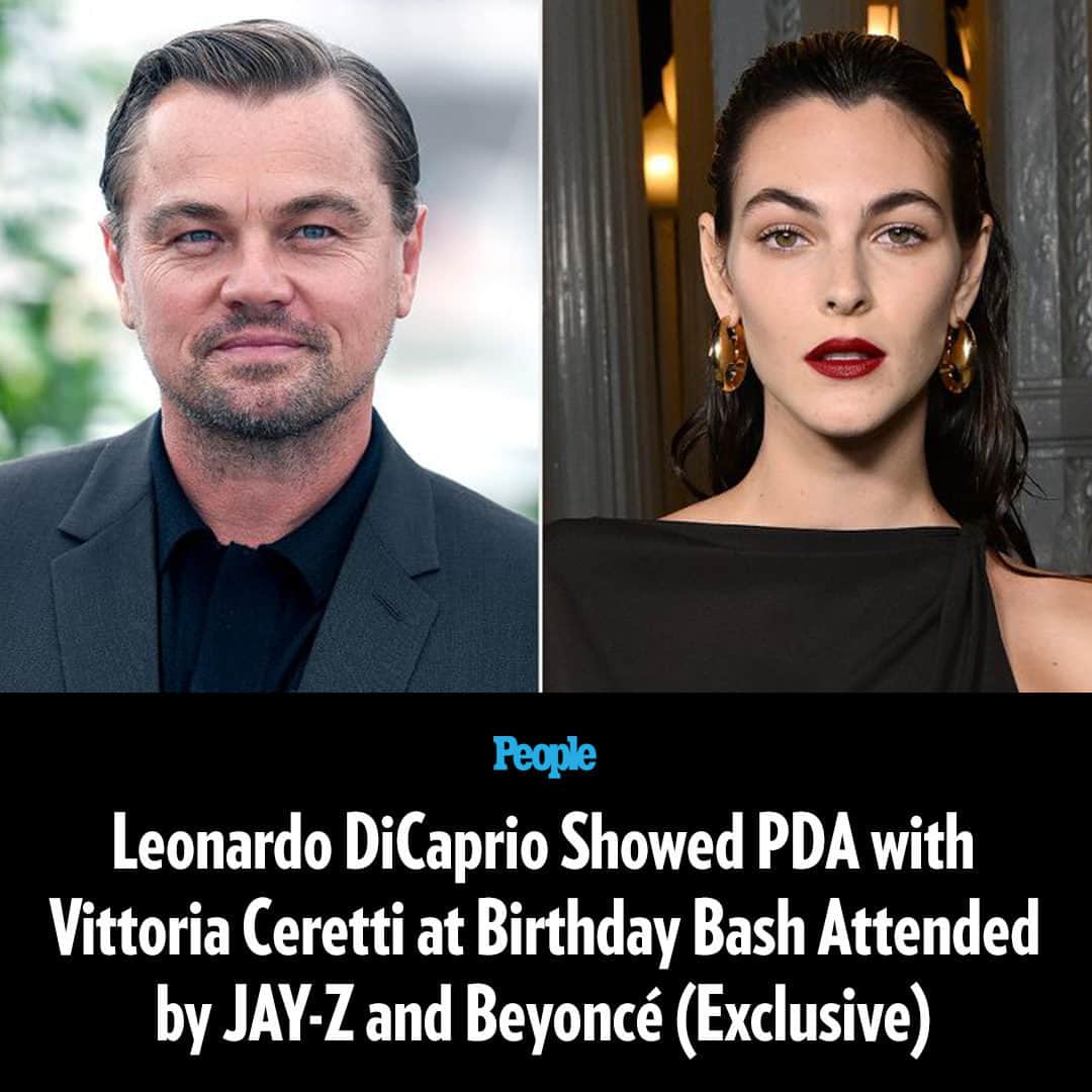 People Magazineさんのインスタグラム写真 - (People MagazineInstagram)「Leonardo DiCaprio rang in 49 with Vittoria Ceretti by his side. The actor celebrated his birthday on Saturday by hosting a star-studded event in Beverly Hills with Ceretti, 25, and other celebrity friends.  DiCaprio and the Italian model were “affectionate and kissing throughout the night," a source tells PEOPLE.   Tap our bio link for more exclusive details. | 📷: Getty」11月13日 6時26分 - people