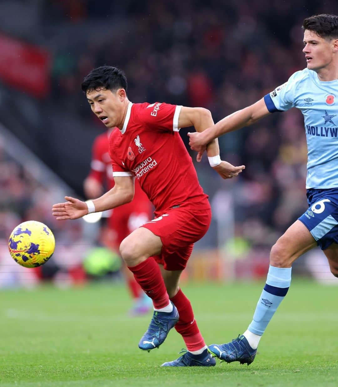 遠藤航さんのインスタグラム写真 - (遠藤航Instagram)「.. .Great performance from the team 👏 See you after national break 😊 . #anfield #liverpool #ynwa #football #⚽️ #win #samurai #wataruendo  . #リバプール #プレミアリーグ #アンフィールド」11月13日 6時33分 - endowataru