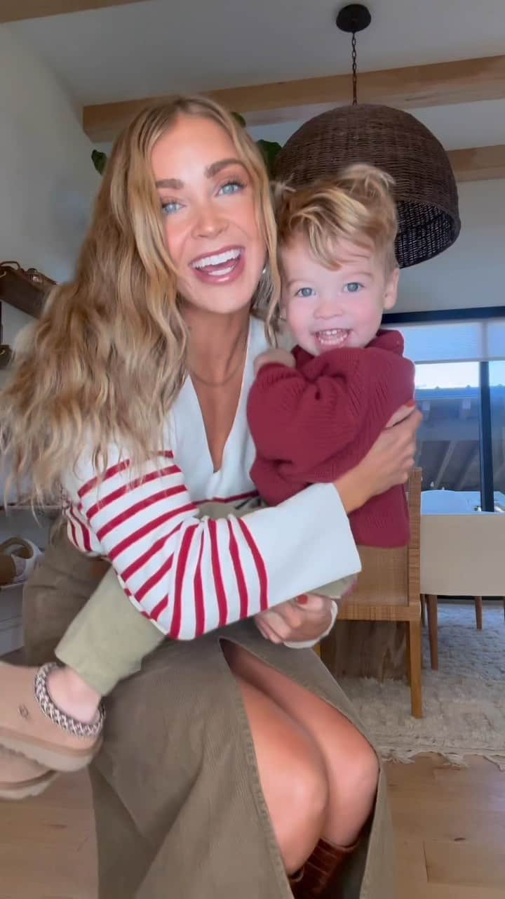 Cara Van Brocklinのインスタグラム：「My Sunday best featuring the cutest little helper 🫶🏻 https://rstyle.me/+5mwllWDjBb7eViQa-kWn1w」