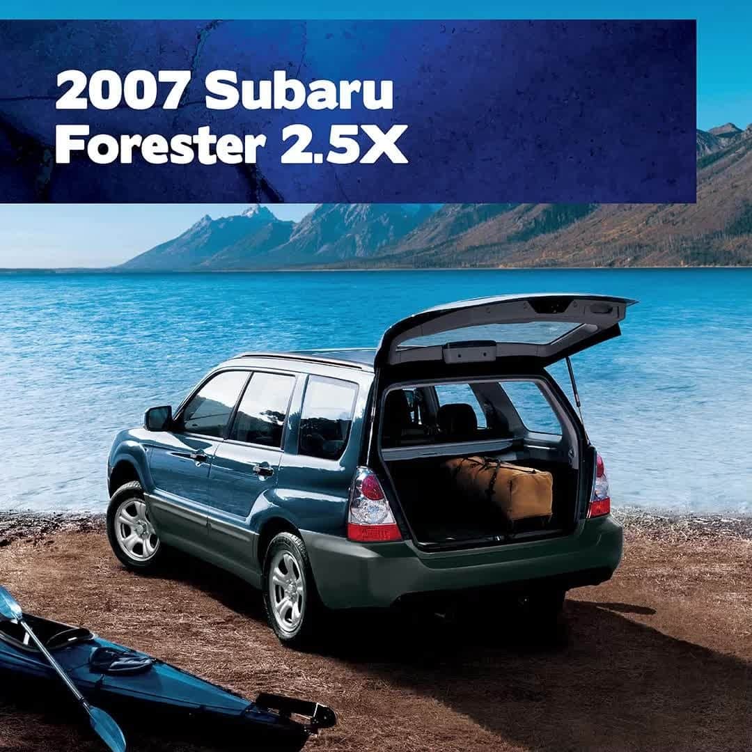 Subaru Australiaのインスタグラム：「Boasting high levels of comfort, utility and style, the 2007 Forester 2.5X excelled at both daily driving and adventure holidays. Starting the trend for compact all-terrain wagons, Forester X delivered rugged capability, with luxury features, making it a favourite for generations of Australians. ⁣ ⁣ Explore the current Subaru range through the link in our bio.」