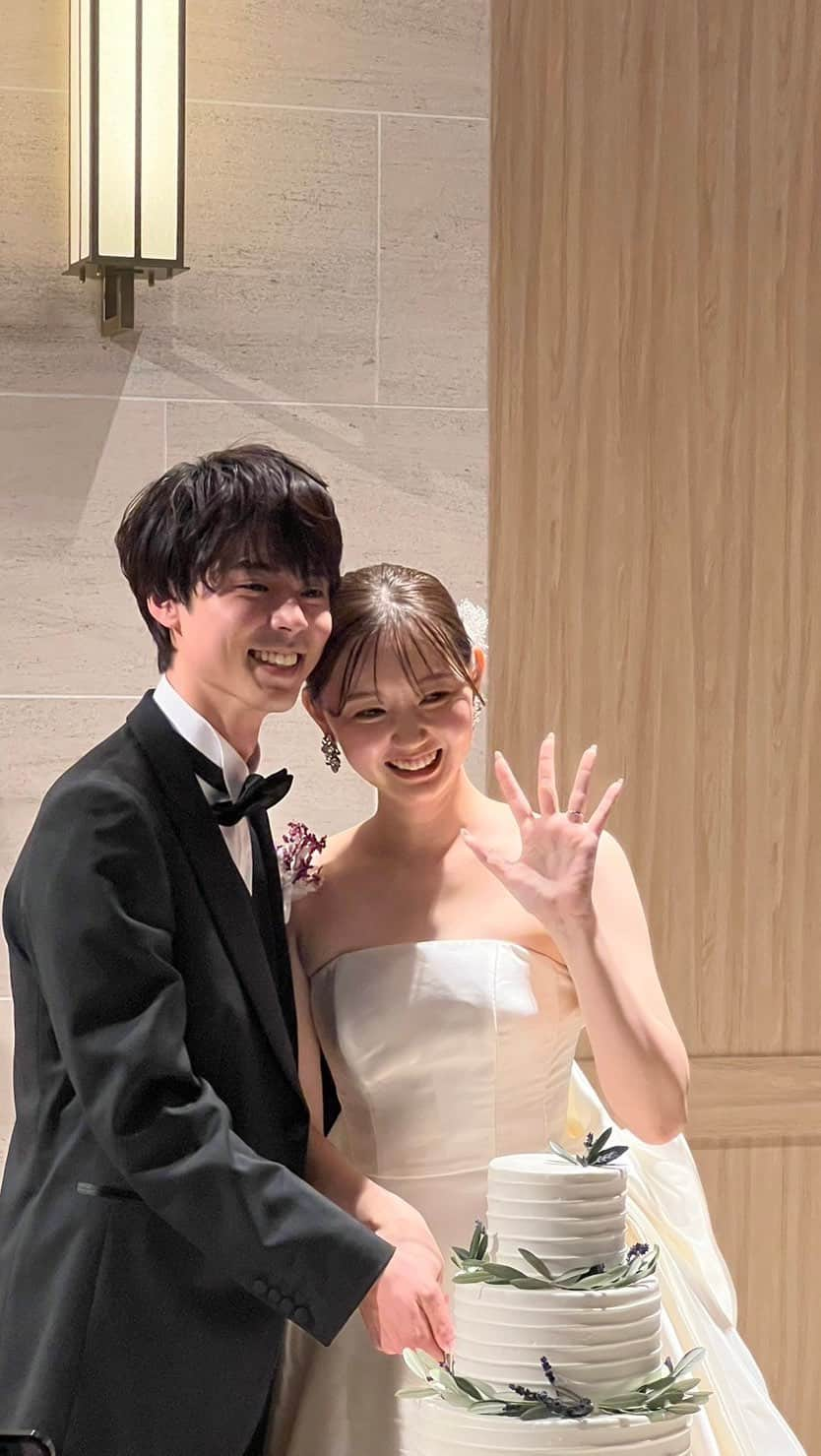 北條慶のインスタグラム：「久しぶりのリールは、結婚式の動画を…👀」