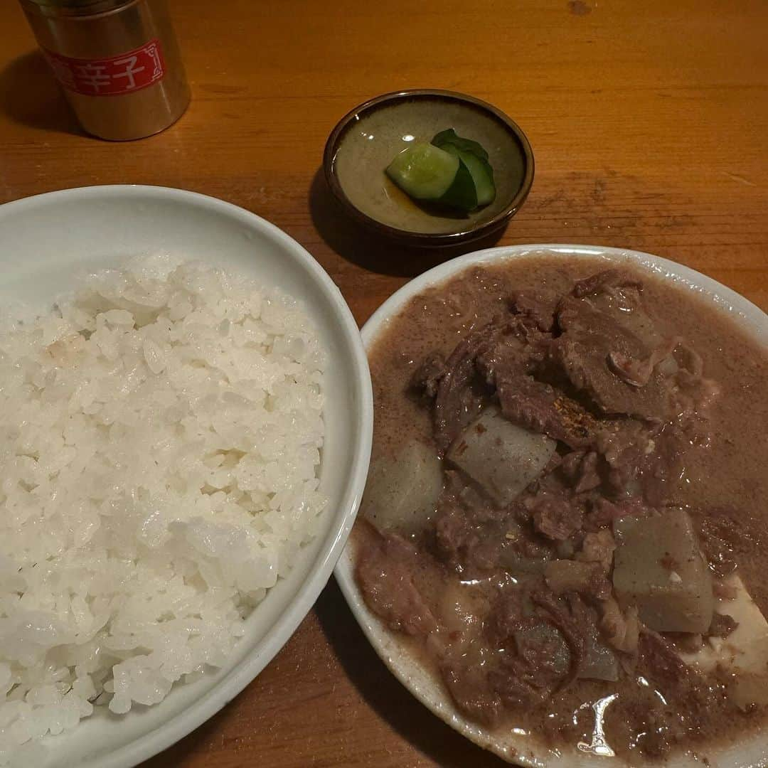 土井地博さんのインスタグラム写真 - (土井地博Instagram)「久しぶりのかっぱ / 煮込み並、ご飯並  ジム帰りで滞在時間10分。  #駒沢 #food #かっぱ」11月12日 22時36分 - hiroshi_doiji