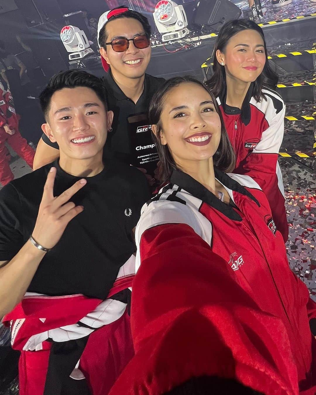 ミーガン・ヤングさんのインスタグラム写真 - (ミーガン・ヤングInstagram)「Ended the Vios Cup as a completely different person. Before getting into this, I was second guessing if I could actually do the races because I’m a scaredy cat and a slow and steady driver. All of that changed after Leg 1 and I just wanted to practice more and more before our races 😆 thank you to Toyota Motors Philippines and to @tgrphilippines for inviting me to be a part of this year’s activities. I had so much fun and met so many new people at ang saraaaap ng pa buffet nila pag race days hahahahah 😍🏁🏎️❤️‍🔥 til the next race!!!   #TGRViosCup2023  #ToyotaGazooRacing」11月12日 22時37分 - meganbata