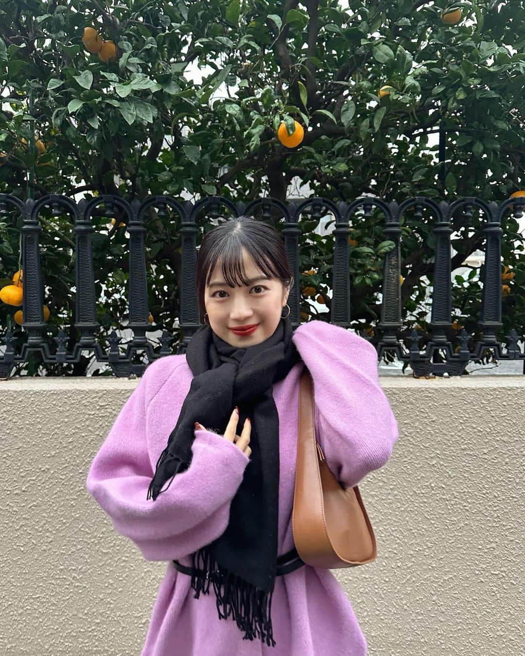 mizukiのインスタグラム：「いきなり冬だった日曜日❄️ 寒いけどマフラー巻いたりニット着たりできるの嬉しい🧣🍂 カーディガン @fmibl_official  ㅤㅤㅤㅤㅤㅤㅤㅤㅤㅤㅤㅤㅤ #fmibl#ファミル#PR」