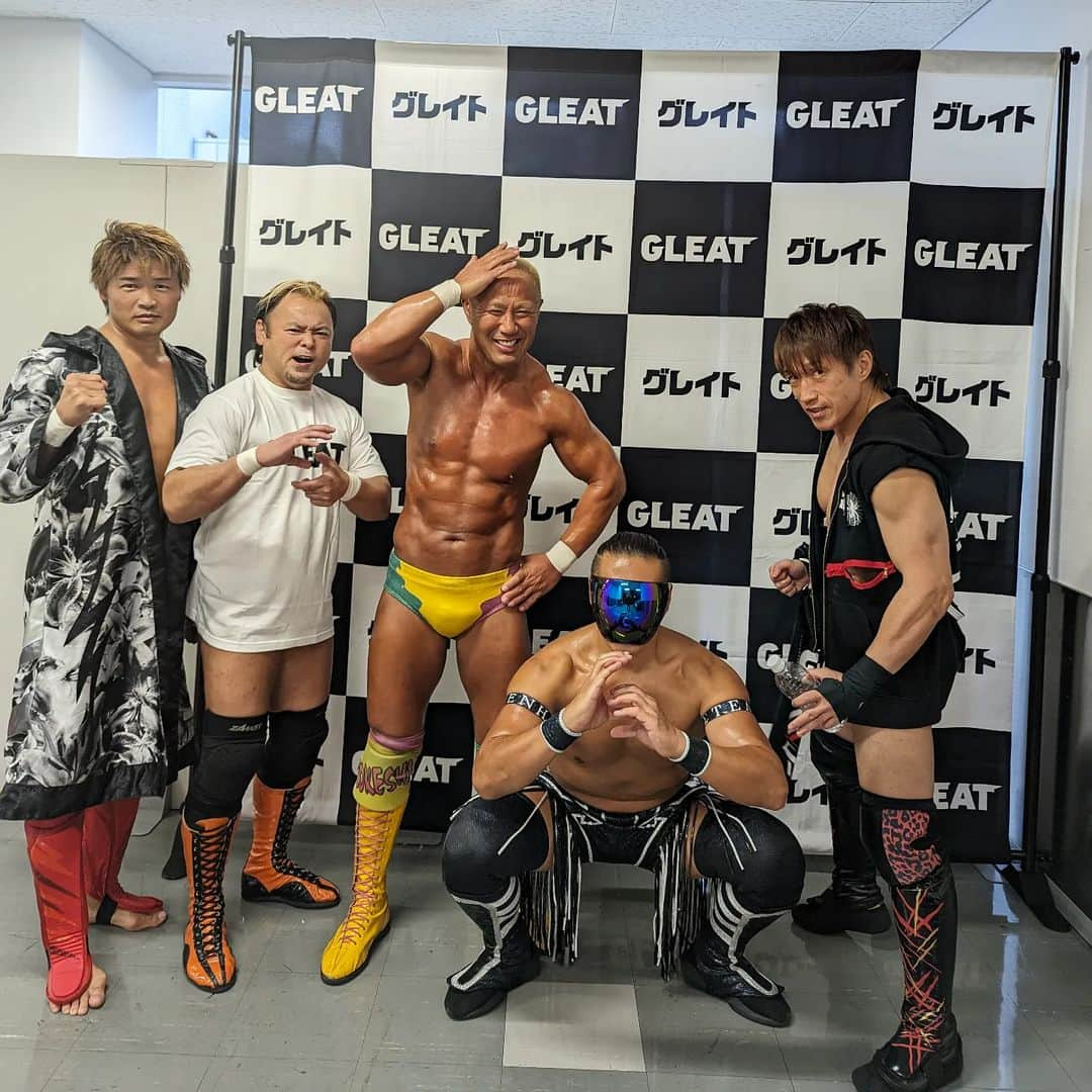 CIMAさんのインスタグラム写真 - (CIMAInstagram)「Happy GLEAT. #GLEAT #LIDET #STRONGHEARTS #プロレス #prowrestling」11月12日 23時05分 - supercima1115