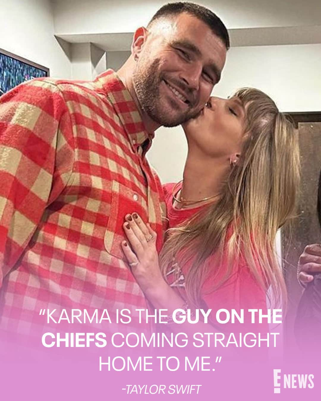 E! Onlineさんのインスタグラム写真 - (E! OnlineInstagram)「Karma is a queen, and the queen has spoken. 😍 Taylor Swift changed the lyrics when she performed #Karma at the #ErasTour show in Buenos Aires that Travis Kelce attended. (📷: @chariah_)」11月13日 2時00分 - enews