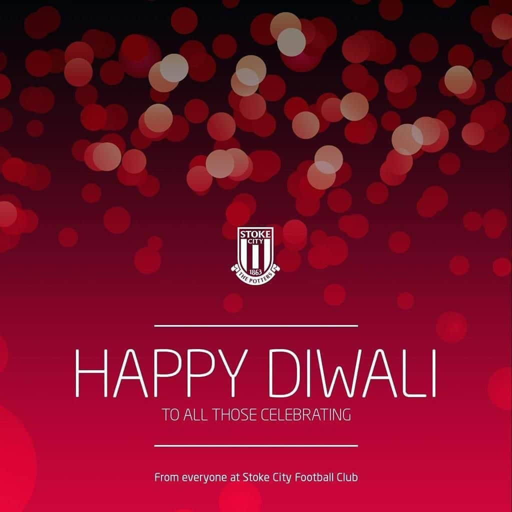 ストーク・シティFCのインスタグラム：「Wishing a happy Diwali to all those celebrating!   #StokeCity #SCFC」