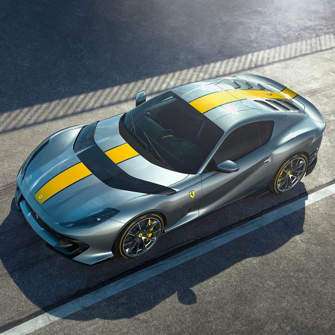 フェラーリのインスタグラム：「Two angles are always better than one.   #Ferrari812Competizione #Ferrari」