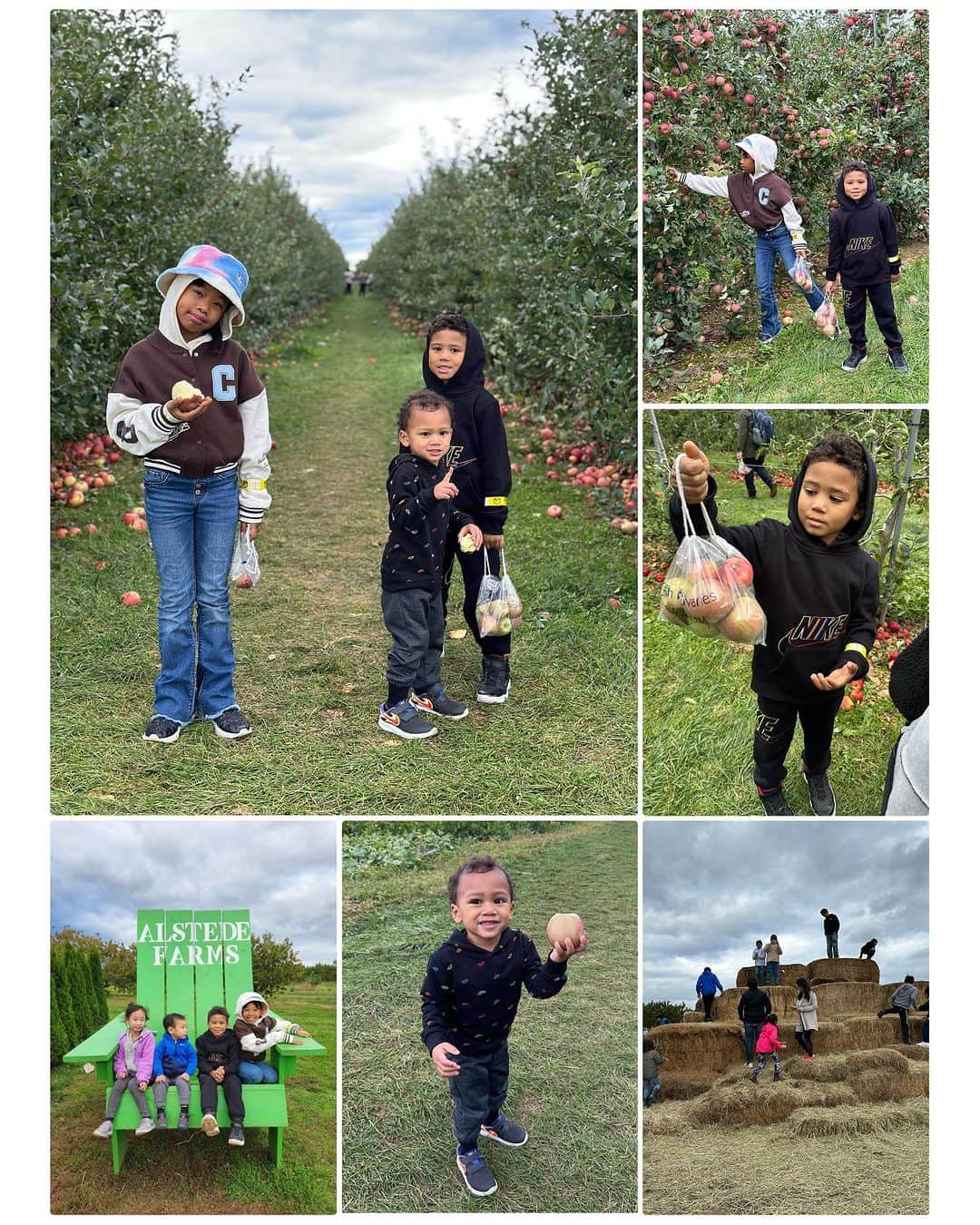 中鉢明子さんのインスタグラム写真 - (中鉢明子Instagram)「🎃👻🍎【October 2033】 🦇Wednesday and Superheroes 🦸‍♂️ #Halloween #pumpkinpicking #applepicking 10月のニューヨークはアップルピッキング、パンプキンピッキングやハロウィンとイベント三昧 #娘はウェンズデー #息子たちはスーパーヒーロー #子育て」11月13日 7時15分 - akiko_harlem