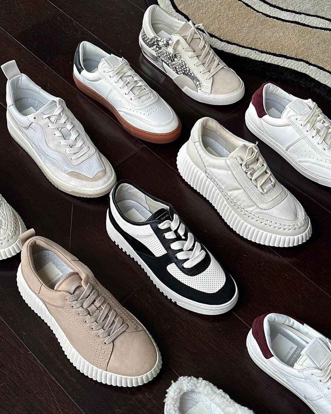 ドルチェヴィータのインスタグラム：「Nothing can keep you from falling in love with a pair of sneakers」
