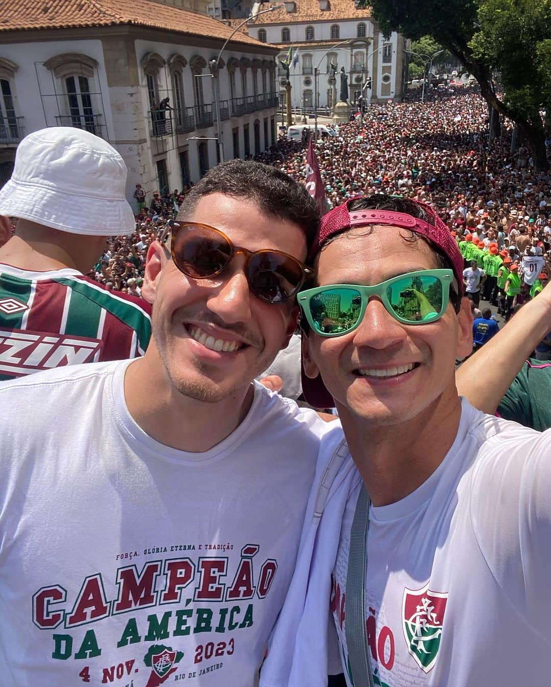 ガンソのインスタグラム：「Campeões Da América 2023 @fluminensefc」