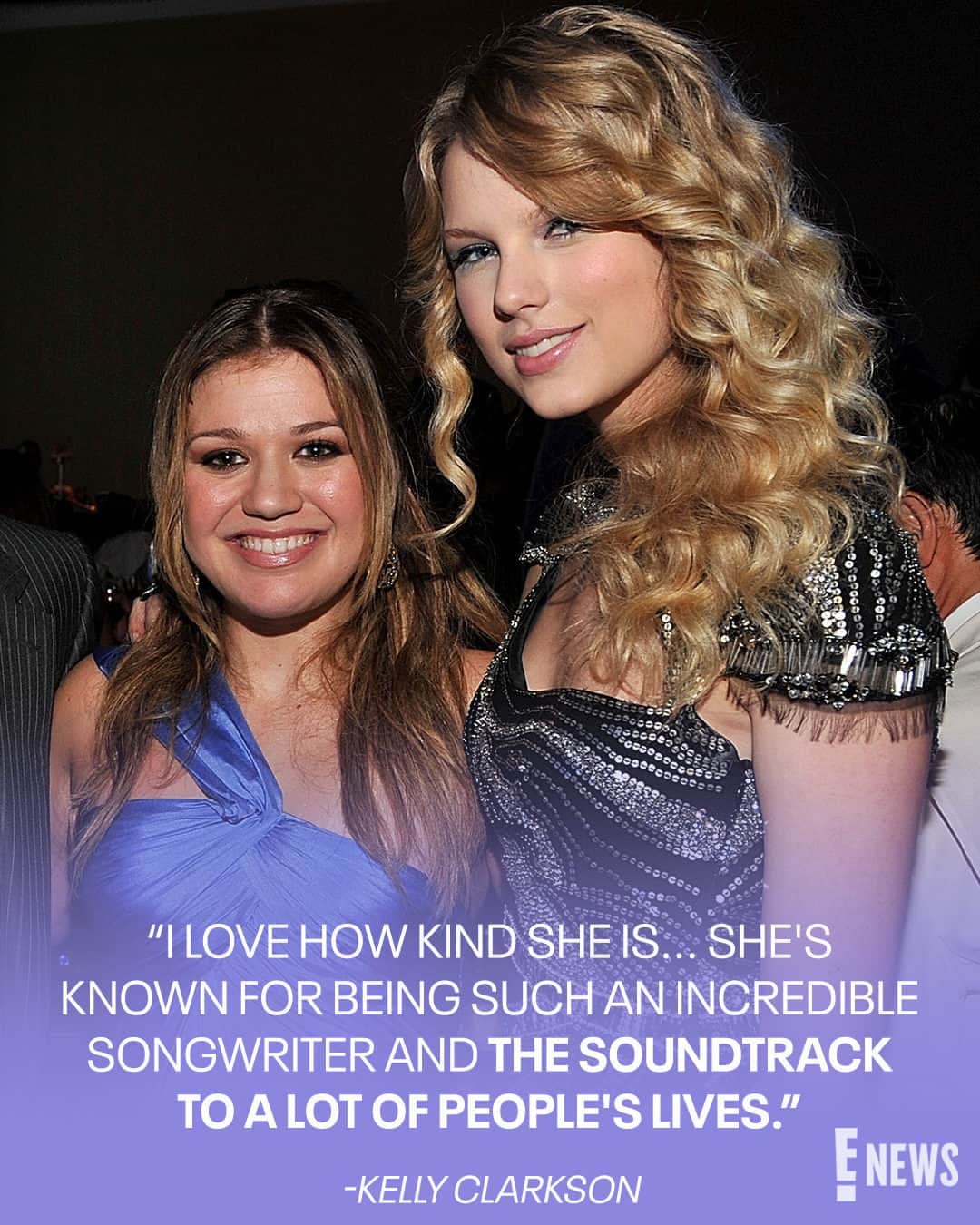E! Onlineさんのインスタグラム写真 - (E! OnlineInstagram)「We know how Kelly Clarkson feels all too well. 😍 She shares more about her special bond with Taylor Swift at the link in bio. (📷: Getty)」11月13日 4時00分 - enews