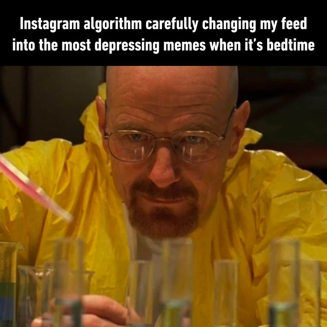 9GAGさんのインスタグラム写真 - (9GAGInstagram)「time to overthink  - #instagramfeed #algorithm #depressing #memes #9gag」11月13日 4時00分 - 9gag