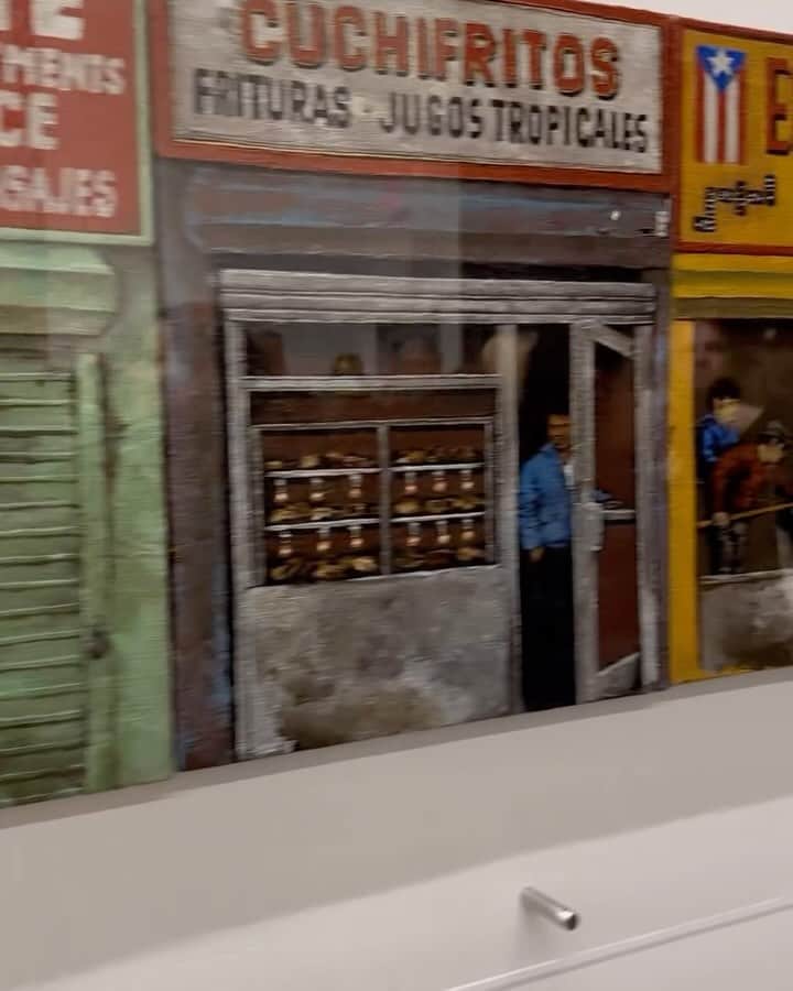 KAWSONEのインスタグラム：「Martin Wong, Ten Brooklyn Storefronts 1980s in “WILD STYLE 40” at @jeffreydeitchgallery  📷 repost @juxtapozmag  #MartinWong @carlomccormickick @twincharlie」