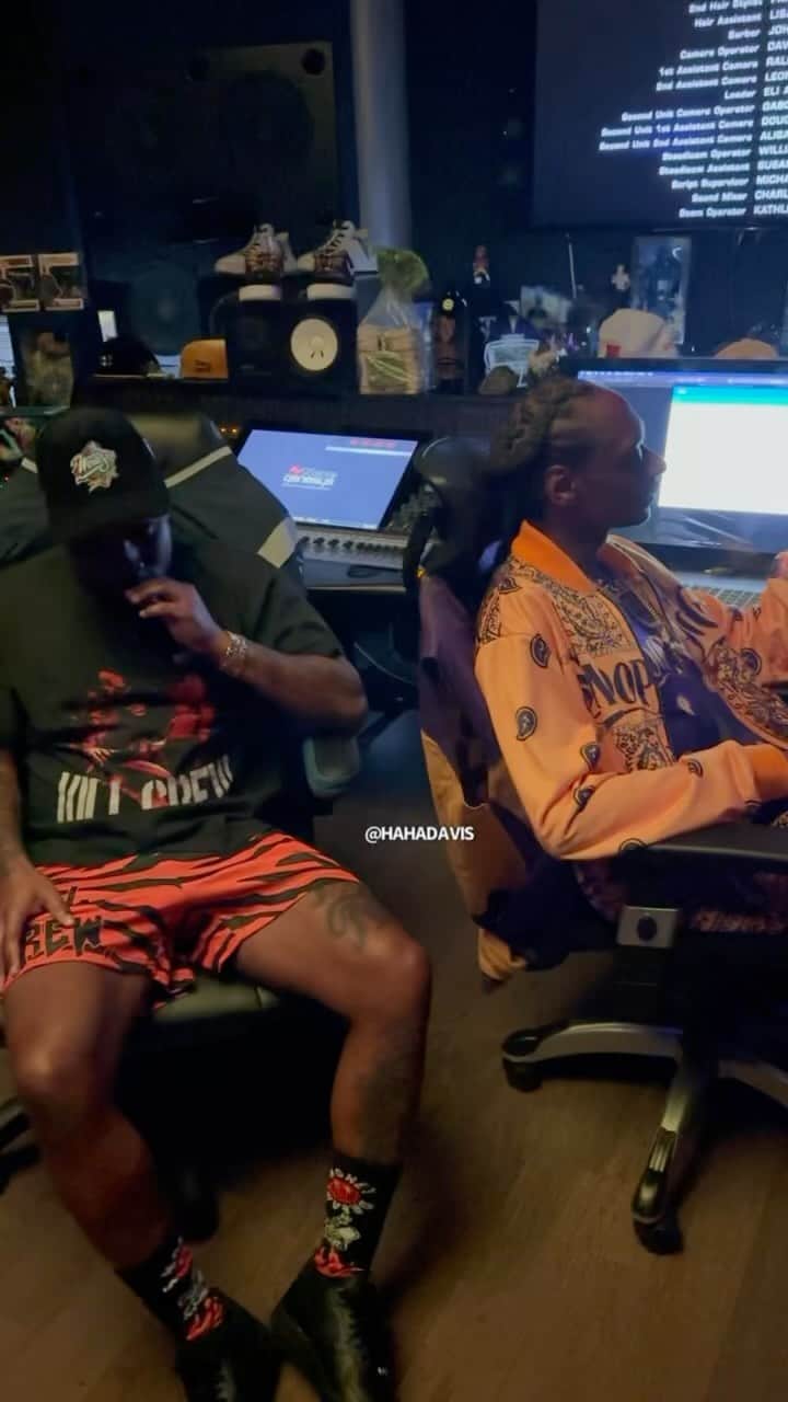 スヌープ・ドッグのインスタグラム：「@hahadavis」