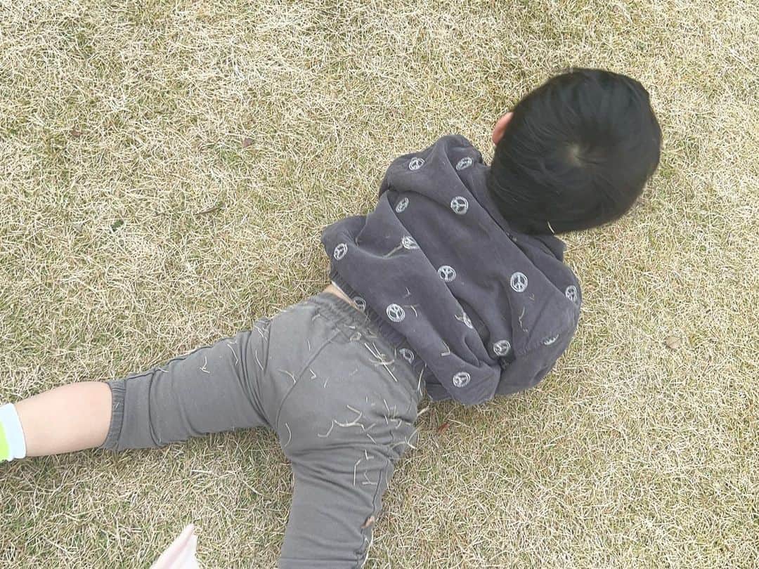 吉田明世さんのインスタグラム写真 - (吉田明世Instagram)「おっはよーございます。 だんだん布団から出るのが しんどい季節になってきましたね🥶  最近寝ている時 子どもたちの芸術的な寝相に合わせて寝ているせいか、 歯の食いしばりが酷すぎて 起床後の顔面と眼精疲労、首回りのコリがひどいです🥹 マウスピース作ろうかなぁ🦷  写真はオープンを心待ちにしていた 世田谷の馬事公苑！🐎  広い芝生に子どもたちも大興奮で コロコロ転がる姿が可愛かったなぁ☺️ 馬は見られませんでしたが、 遊具も充実しているし、 時間がゆっくり流れているようで お気に入りスポットになりました♡  #馬事公苑 #JRA #JRA馬事公苑」11月13日 7時58分 - akiyo0414