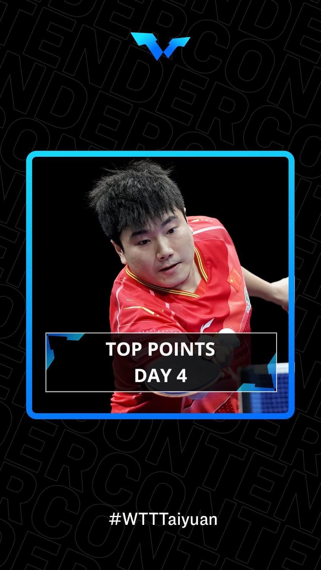のインスタグラム：「The final day of #WTTTaiyuan served up some #TableTennis excellence like these rallies 🔥   Rehash the best #WTTContender Taiyuan action over at YouTube.com/WTTGlobal 🏓   #PingPong」