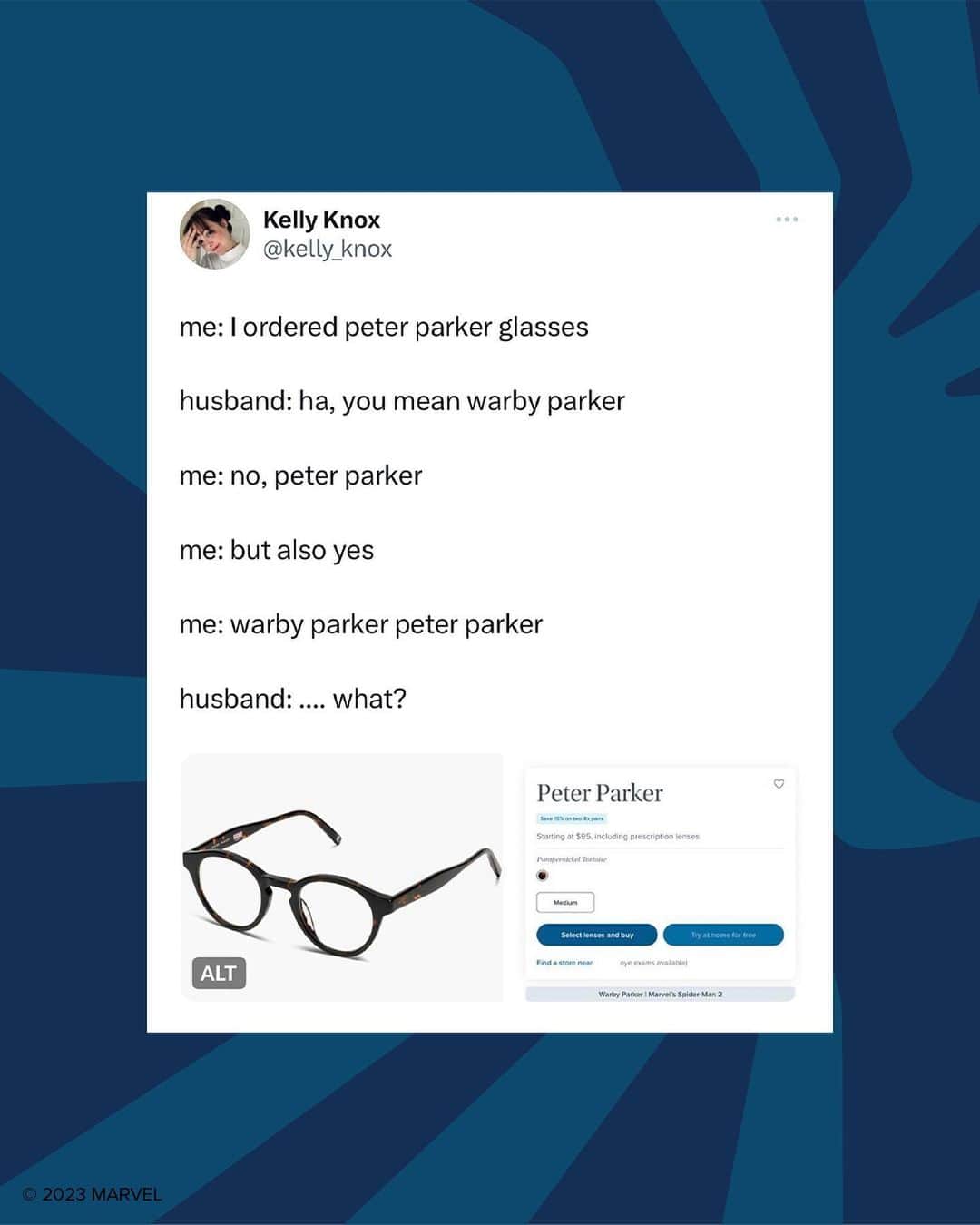 Warby Parkerのインスタグラム：「We’re going by Webby Parker now 🕸️」