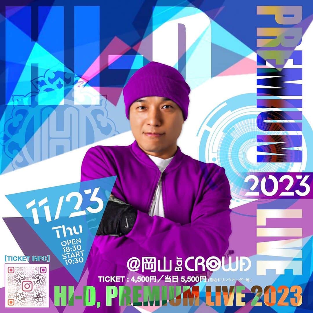 HI-Dのインスタグラム：「もうすぐ....ですね。 Are you ready？」