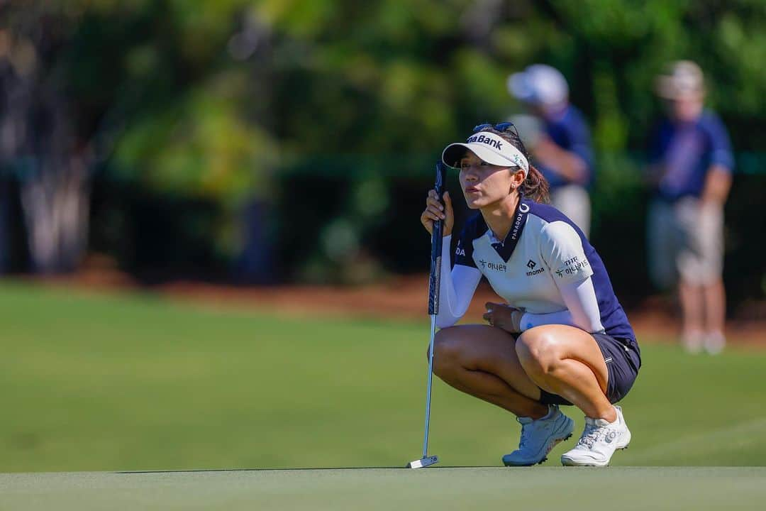 リディア・コのインスタグラム：「Thank you @annikas59 @theannikalpga for a world class event!  This year was far from what I had hoped it to be, but I believe that a lot of good comes from these learning experiences.   Whilst I’m gutted to miss the tour championships next week, excited to finish the season strong alongside @jasondayofficial @grantthorntoninv in a few weeks!」