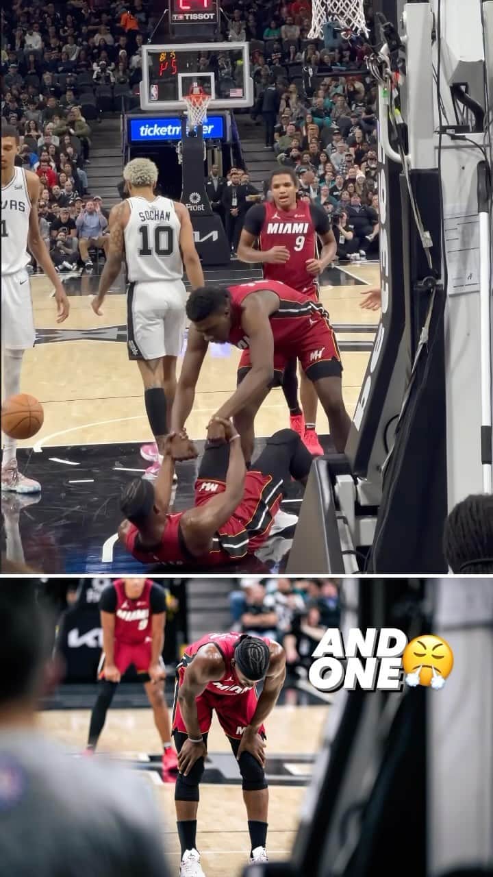 Miami HEATのインスタグラム：「Not even a foul gonna stop Jimmy from scoring」