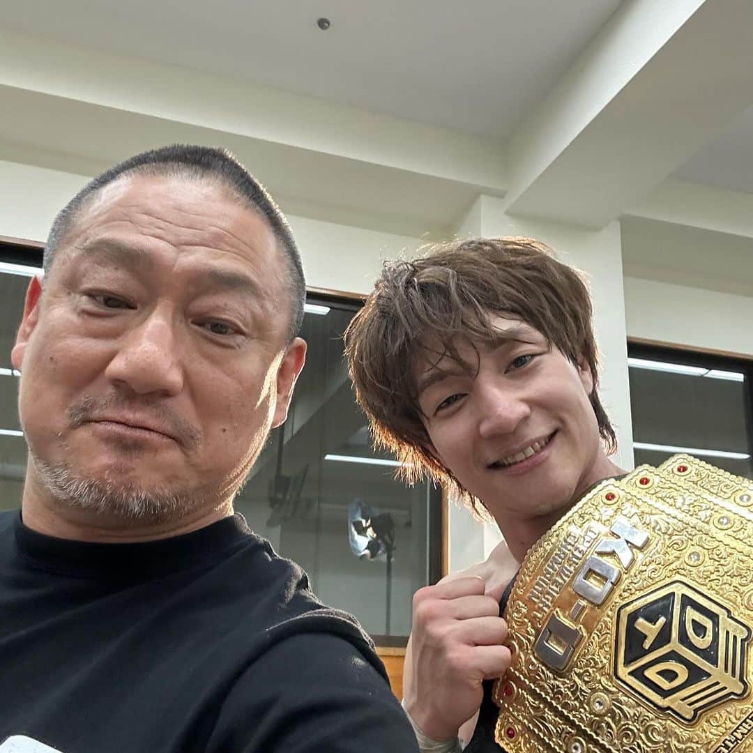 高木三四郎のインスタグラム：「DDT両国国技館大会 Ultimate Partyでした！御来場、御観戦誠にありがとうございます！これからのDDTも注目お願いいたします！ #ddtpro #プロレス #AEW #njpw」