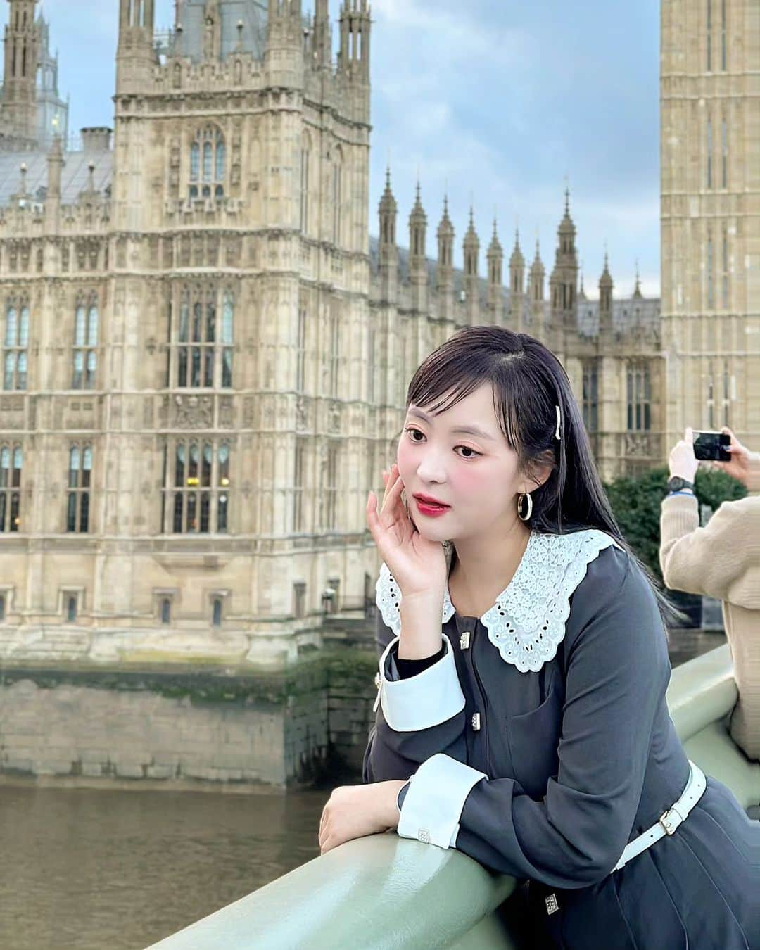 会社員J（会社員Aちゃん）のインスタグラム：「런던 🎡🇬🇧」