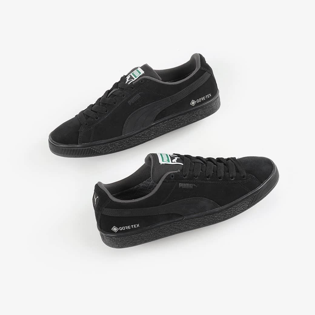 KICKS LAB. [ Tokyo/Japan ]のインスタグラム：「PUMA l "SUEDE GORE-TEX" Black l Available in Store and Online Store. #KICKSLAB #キックスラボ」