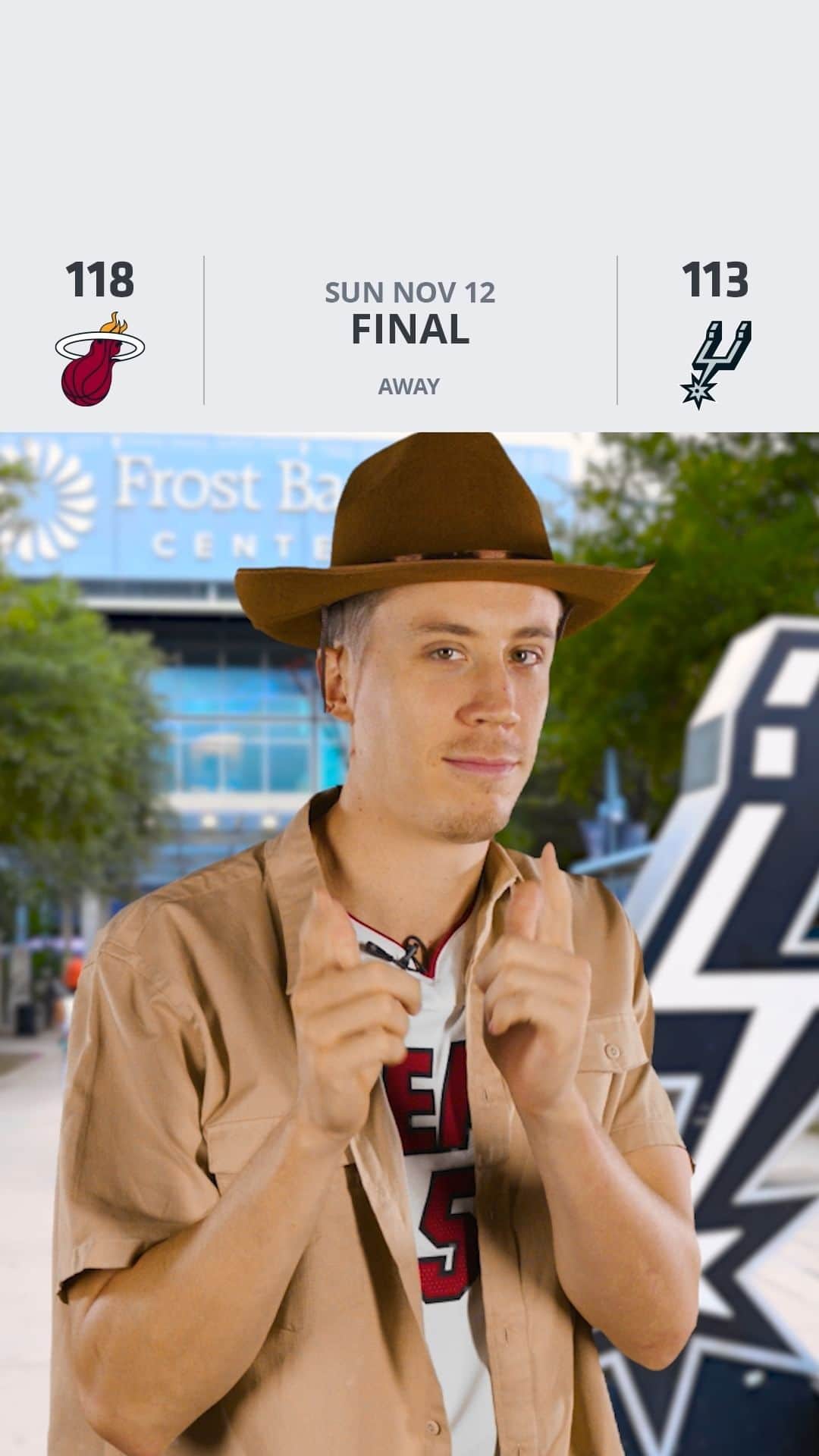Miami HEATのインスタグラム：「Alright alright alriiiiiight 🤠 #WINNING」