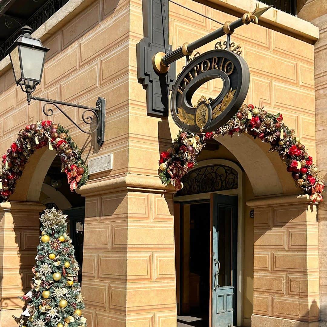 のインスタグラム：「︴christmas disney 🎅🏻💭🤍  目に入る景色全部クリスマスでこの雰囲気がだいすき ... 🫶🏻  #disneysea #東京ディズニーシー #ディズニーシー #クリスマスディズニー」