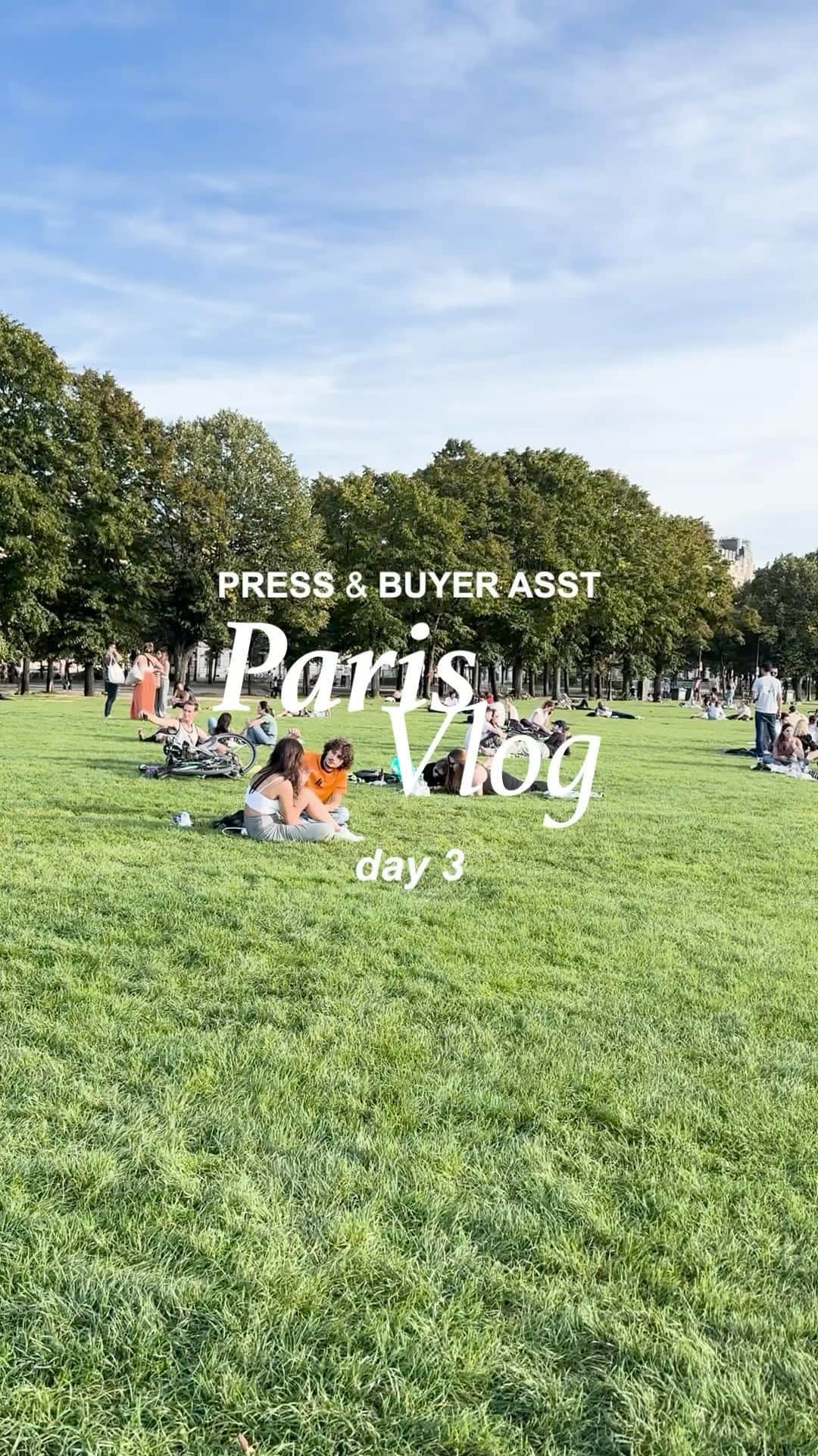 バビロンのインスタグラム：「paris Vlog, Vol3♥︎ Spin-off!  #babylone #paris #2023aw #buyer  #director  #vlog #fashion」