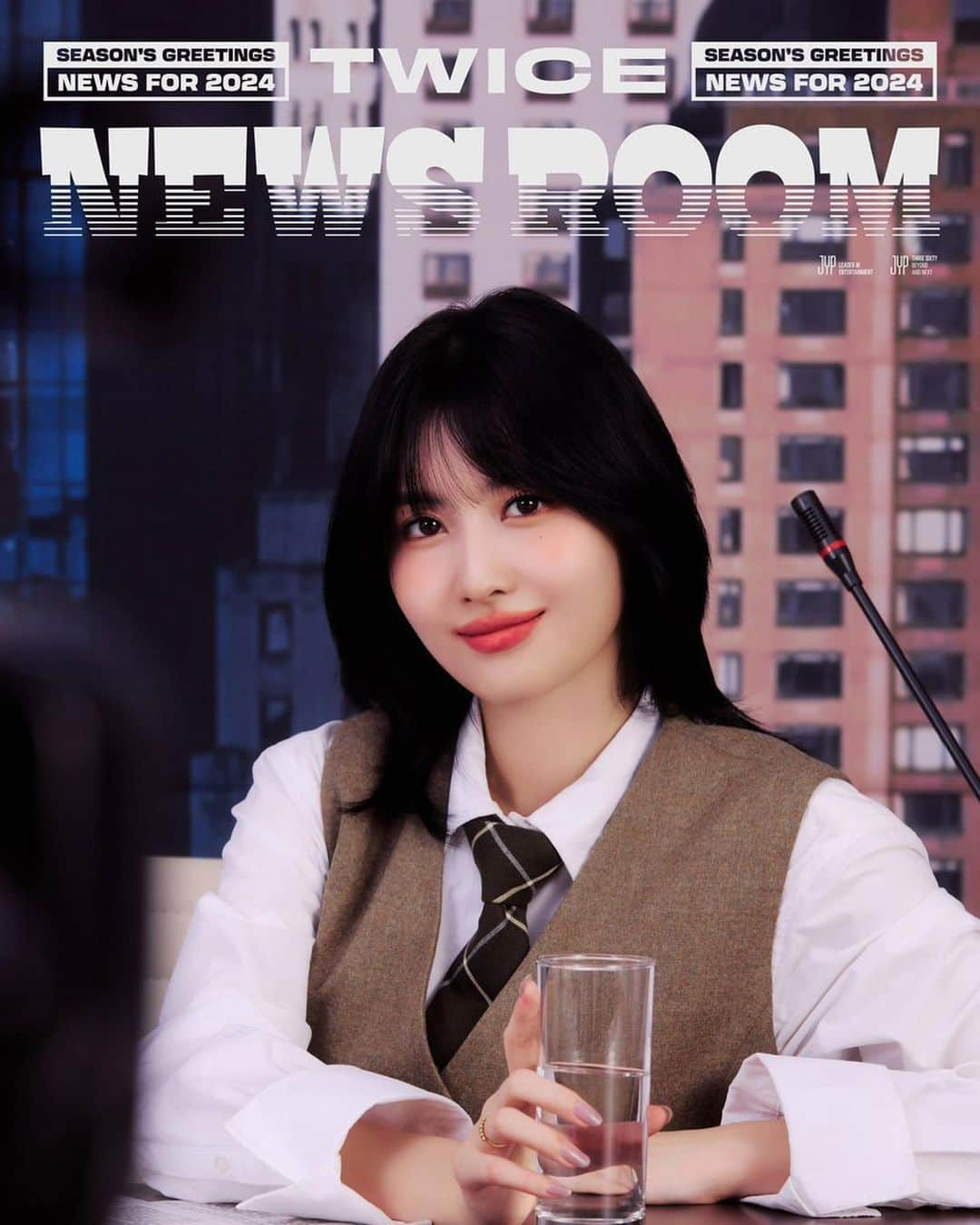 TWICEさんのインスタグラム写真 - (TWICEInstagram)「TWICE SEASON’S GREETINGS 2024 TWICE NEWS ROOM : Our Top Story of 2024🎥  PRE-ORDER│2023.11.07 TUE - 2023.11.15 WED (KST)  #TWICE #트와이스 #TWICE_NEWS_ROOM #2024SEASONSGREETINGS」11月13日 12時02分 - twicenews