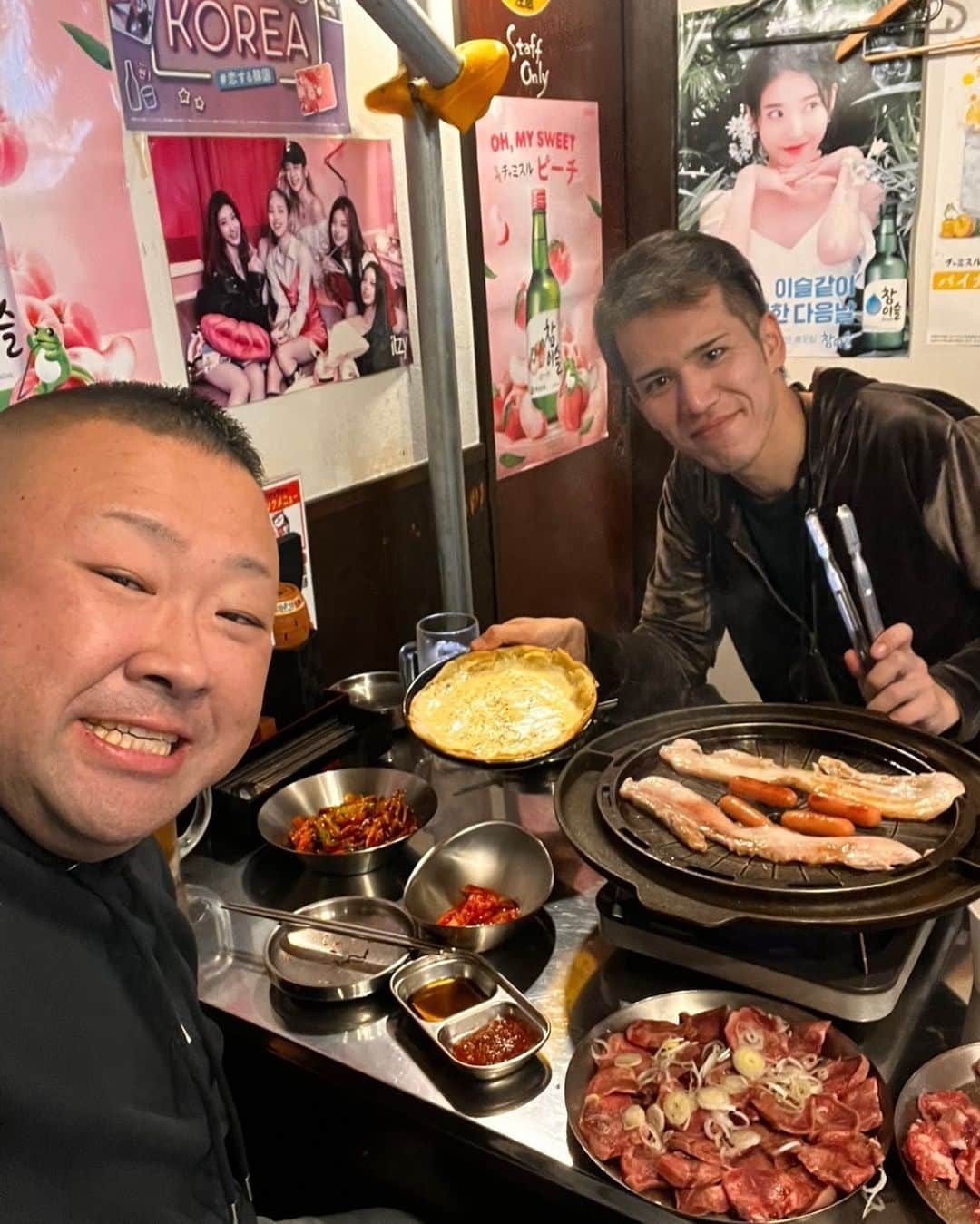 脇知弘さんのインスタグラム写真 - (脇知弘Instagram)「事務所の後輩と 『マショマショ』さんへ😁  いつもジンギスカンかラーメンなのに韓国料理は珍しい🙄 韓国料理もたまにはいいな〜と感じた夜でした👍👍👍  #脇知弘#事務所#後輩#韓国料理#マショマショ#珍しい#ラーメン」11月13日 12時21分 - t_waki_at