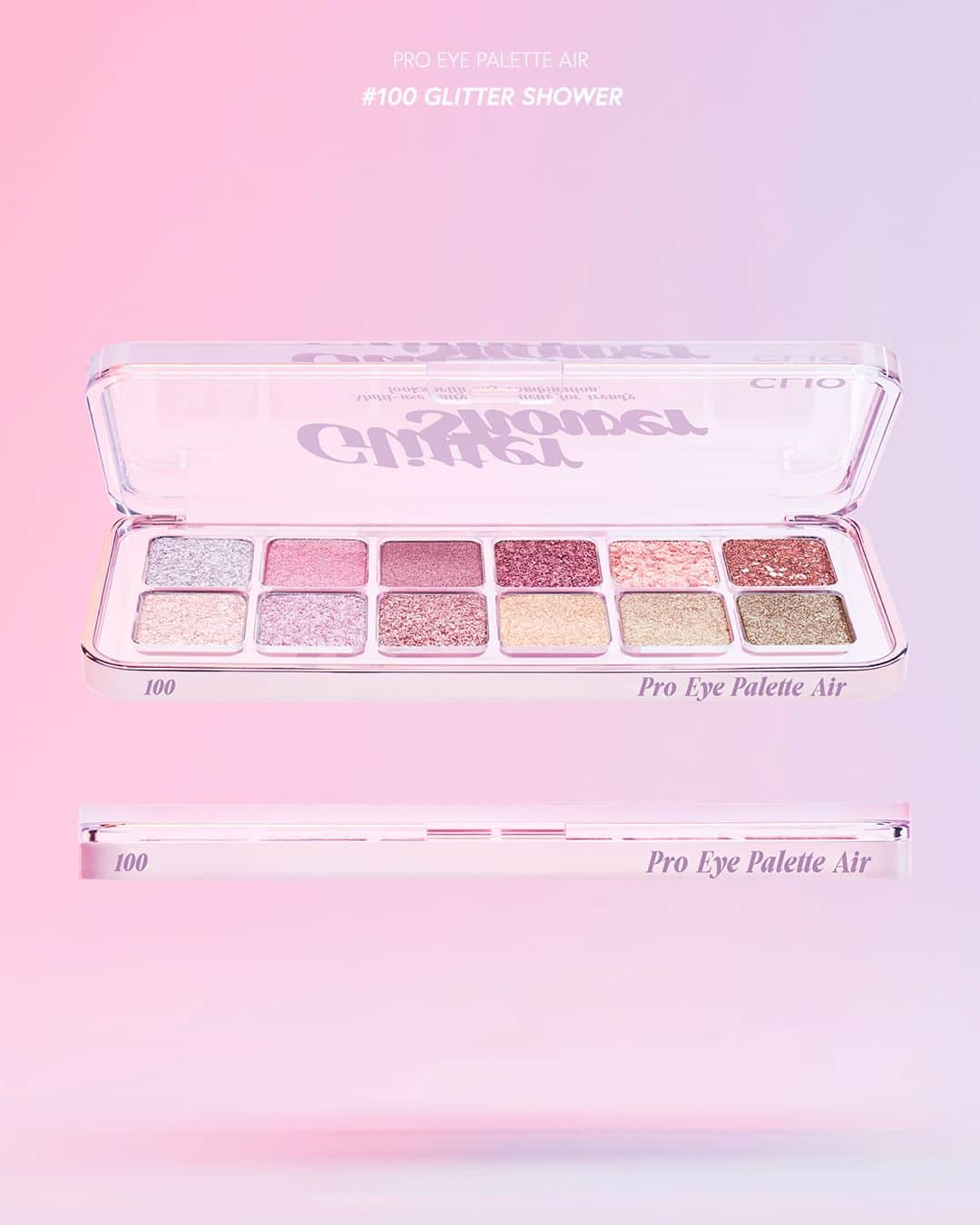 클리오 CLIO officialのインスタグラム：「#LIMITED Qoo10JP launching coming soon!  PRO EYE PALETTE AIR LIMITED EDITION  #100 GLITTER SHOWER  High-quality glitter palette that comes in 12 colors, from shimmery to colorful glitter!💫✨✨✨  🎉𝟮𝟬𝟮𝟯.𝟭𝟭.𝟭𝟱🎉 Qoo JP, LAUNCHING COMING SOON!  ⭐️ɴᴇᴡ⭐️ ʟɪᴍɪᴛᴇᴅ ᴇᴅɪᴛɪᴏɴ 𝗣𝗿𝗼 𝗲𝘆𝗲 𝗽𝗮𝗹𝗲𝘁𝘁𝗲 𝗔𝗜𝗥 #𝟭𝟬𝟬 𝗚𝗟𝗜𝗧𝗧𝗘𝗥 𝗦𝗛𝗢𝗪𝗘𝗥 ✚ [SPECIAL GIFT] MAGICAL CUBIC BRUSH 1ea 🪄  *The cubic color on the brush is random.  #클리오 #CLIO #クリオ #proeyepaletteair #LIMITED #new  #Proeyepalette #qoo10 #qoo10jp #eyemakeup #glitter #palette #kbeauty」