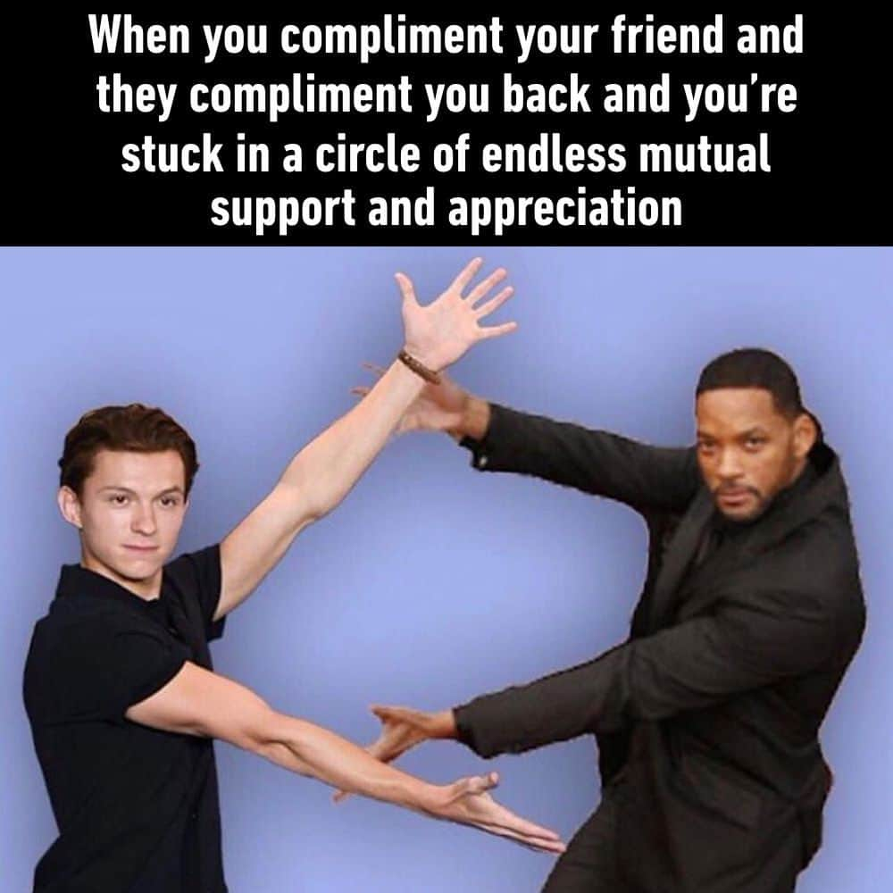 9GAGさんのインスタグラム写真 - (9GAGInstagram)「"u da best" "no u"  - #friendship #compliment #support #appreciation #memes #9gag」11月13日 13時00分 - 9gag