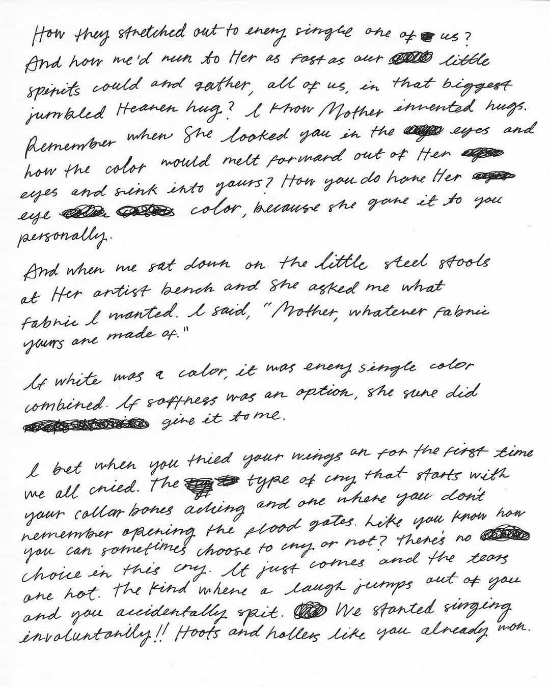 パイパー・アメリカ・スミスさんのインスタグラム写真 - (パイパー・アメリカ・スミスInstagram)「Can you read my handwriting?」11月13日 13時21分 - pyperamerica