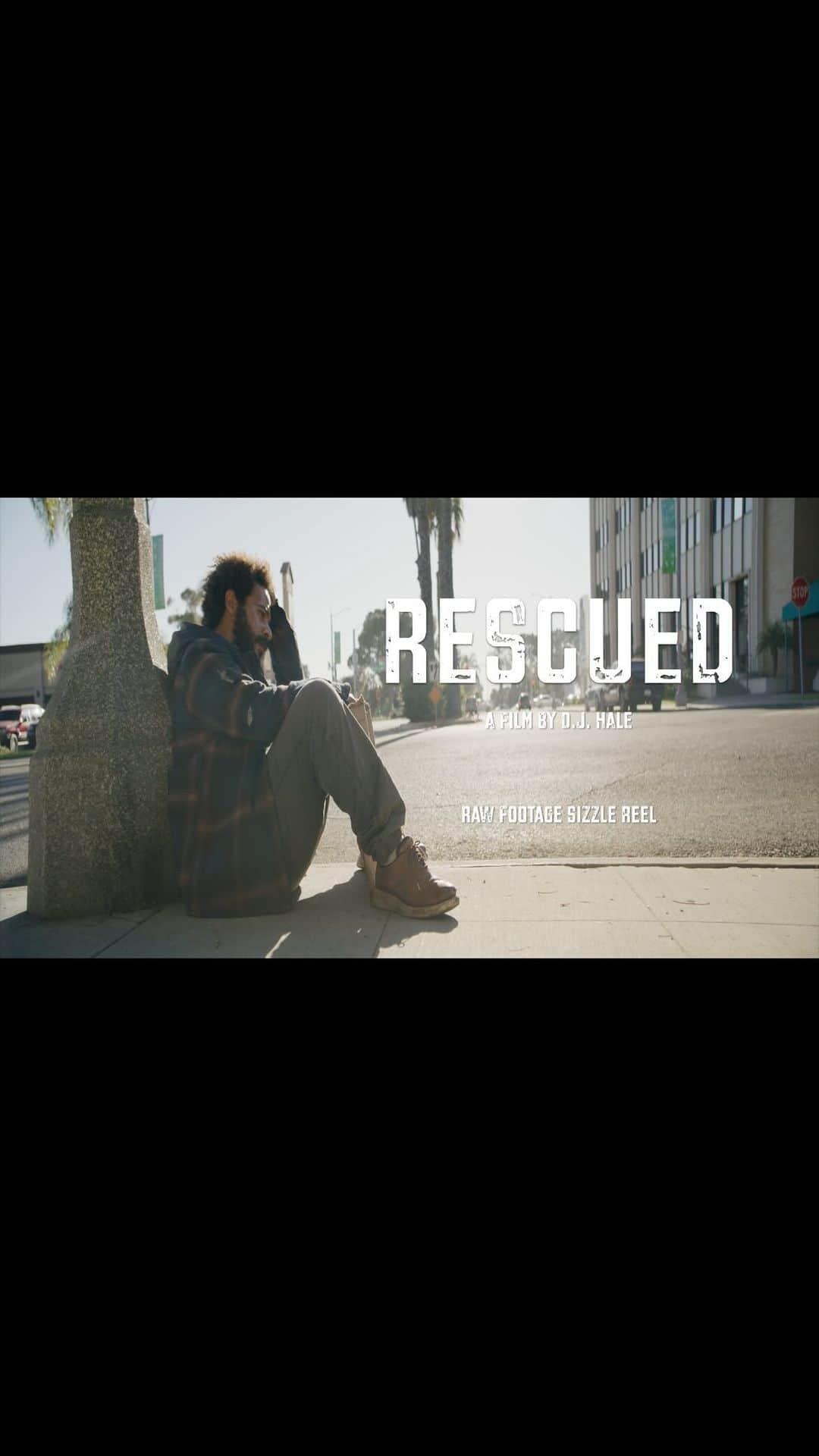 リンゼイ・ショウのインスタグラム：「A little sizzle to show you what’s to come 🎥 RESCUED - A homeless man finds the motivation to turn his life around after gaining the companionship of a stray dog. @starshooterentertainment @rescuedthefilm」