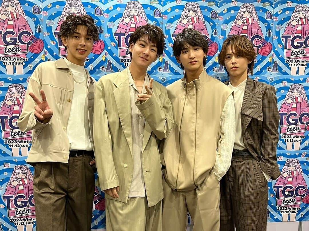 久保田燦さんのインスタグラム写真 - (久保田燦Instagram)「Tgcteen2023winter ありがとうございました😋  ネタ抜きで1番やったんじゃないかレベルで歓声凄くて嬉しかったよ🤩  #tgcteen #tgcteen2023winter  #tgc」11月13日 13時58分 - ku_sanza08
