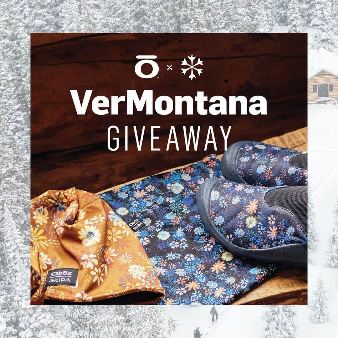 オボズさんのインスタグラム写真 - (オボズInstagram)「Oboz x @skidagram Giveaway 🌟 ⬇️  Comfy, cozy, snow season is here (or just around the corner) and we are embracing all it has to offer.  From Vermont to Montana and every trail in-between, the Skida x Oboz collection is #truetothetrail with a fresh perspective.   We’re teaming up to give ONE lucky winner a #VerMontana prize package featuring a pair of the Whakatā Puffy, Skida Alpine Hat, and Skida Snow Tour.   Here’s how to Enter: 1. Follow @obozfootwear & @skidagram 2. Comment + tag a friend who'd join you on a hut adventure this winter  We'll see you at the trailhead ❄️    The giveaway ends on November 17, at 11:59 PM EST.  The winner will be randomly selected and notified via DM on November 20. 2023. Open to US residents only.  This giveaway is not associated with Instagram. #GIVEAWAY #skidagram #obozfootwear」11月14日 1時28分 - obozfootwear