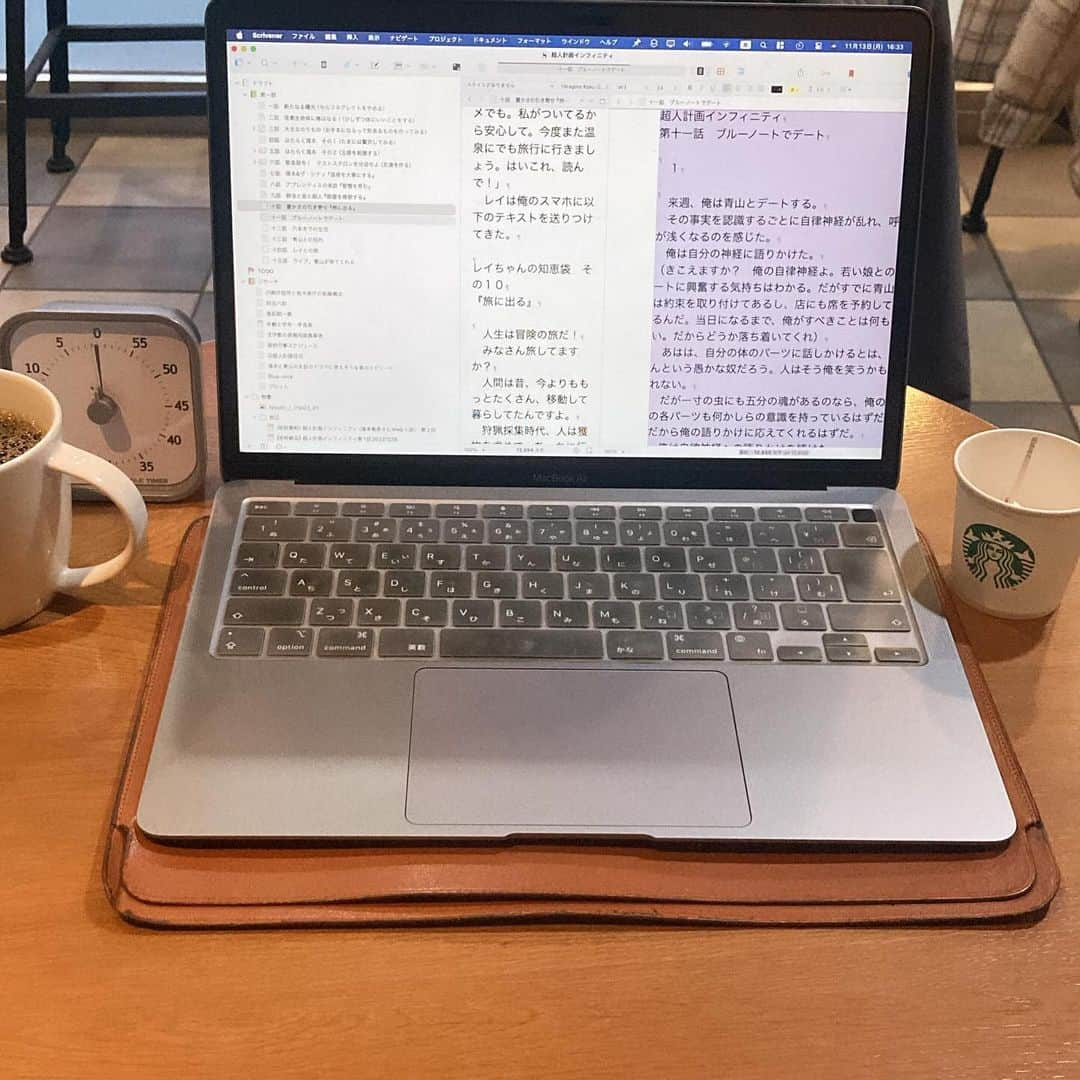 滝本竜彦さんのインスタグラム写真 - (滝本竜彦Instagram)「今日も小説書くよー  I got over many deadlines. Bungaku-furima that is literal Doujinshi selling event this is the most big event in this year was end. “Rebuild of Welcome to the NHK!” Japanese edition finished too. (This will be translated for English). So today I have feeling of freedom!  Anyway I’ll write novel and make music.」11月13日 16時39分 - tatsuhikotkmt