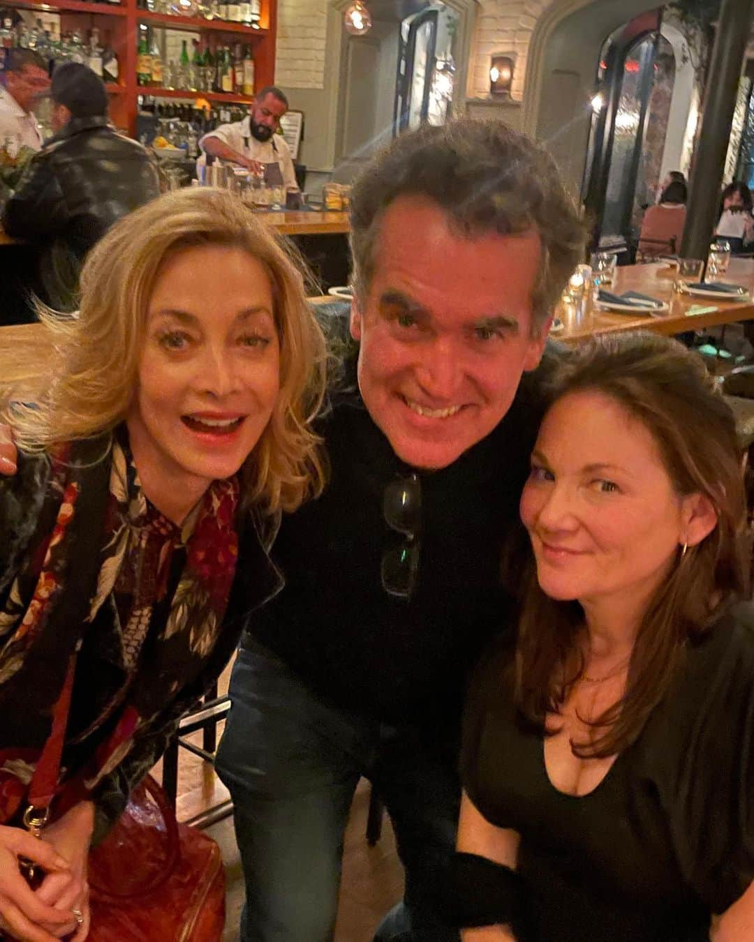 シャロン・ローレンスのインスタグラム：「Weekend  #photodump  1:) Reunion w/ @briandarcyjames currently killing it in #painhustlers on @netflix & @prescott.jennifer at @aocla   2.) @unchollywoodinternship @unc_drama reunion at @fountaintheatre with #FREIGHT creative team- playwright @hcraft5 , actor @j_fonz & director #josephmegel   3. & 4.) w @rider_strong & @jillgoldsmith1 to toast Fox lot strike captains @therosegoldsaloon   5. @ctgla Board Member @diana_buckhantz at @justforusshow at #marktaperforum   6. @alexedelman standing ovation   7:) @biite dinner The Simon Seafood x Soosh! Revolving Sushi Counter at LAC3   8. & 9.) After dinner #bigmood with my boo in DTLA @LAC3   10.) w/Teo , founder of @crownsandhops brewery  #lac3events marketplace   #weekend in #la」