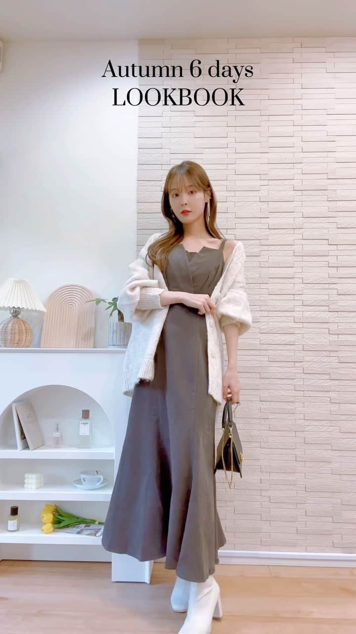 磯田 ひかる(Hikaru Isoda) のインスタグラム：「Autumn 6 days LOOKBOOK🍁🍂  —————————— picaru：162cm / 骨格ウェーブ 1st ブライトスプリング 2nd ブライトサマー  大人可愛いスタイルアップコーデ ヘアメイクを合わせた トータルスタイリングを提案🤍  不定期にストーリーで ファッションお悩み相談募集中🥰 ——————————  他の投稿を見る→【@picaruuu】  #zozotown #ゾゾタウン #ゾゾタウン#zozotown」