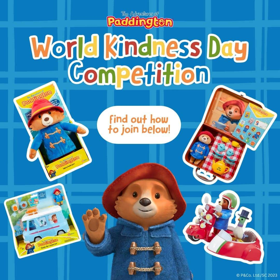 Paddington Bearさんのインスタグラム写真 - (Paddington BearInstagram)「*COMPETITION CLOSED* Kindness is the best gift of all...but we also have a great giveaway for Paddington's biggest fan to celebrate #WorldKindnessDay. 🎁   For your chance to win a bundle of our new @rainbowdesignsltd products, tell us who the kindest person you know is in the comments.  Competition ends midnight 20.11.23. Terms & Conditions apply: https://bit.ly/3sfwRrV」11月13日 18時01分 - paddingtonbear