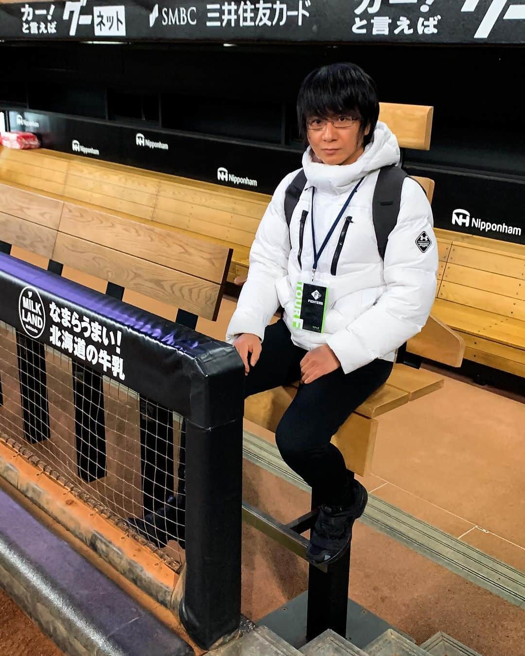 中原龍太郎のインスタグラム：「エスコンフィールドHOKKAIDO👍」