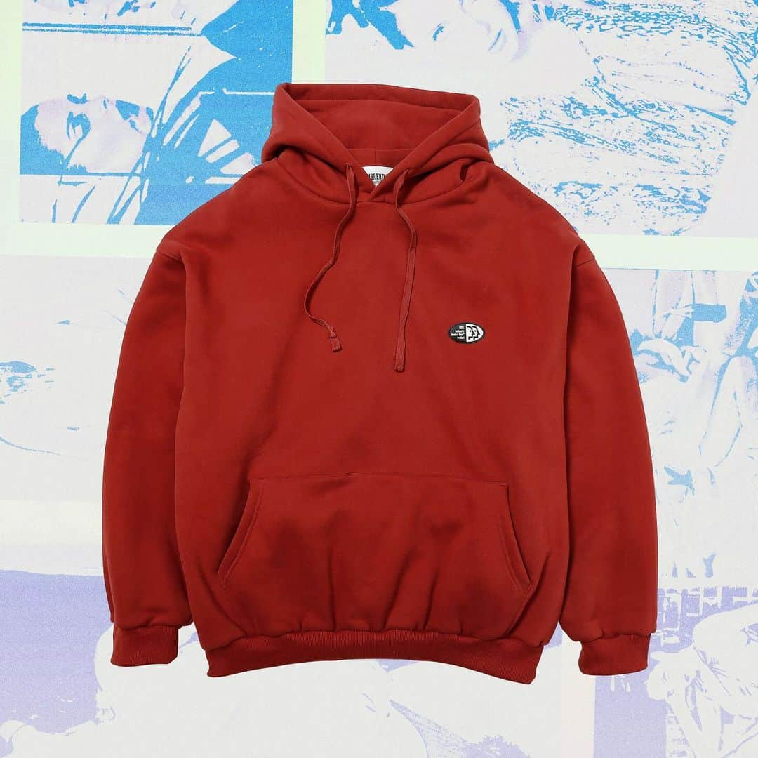 オンブレ・ニーニョのインスタグラム：「RUBBER LOGO HOODED PULLOVER  https://www.hombrenino.com #hombrenino #hombreniño」