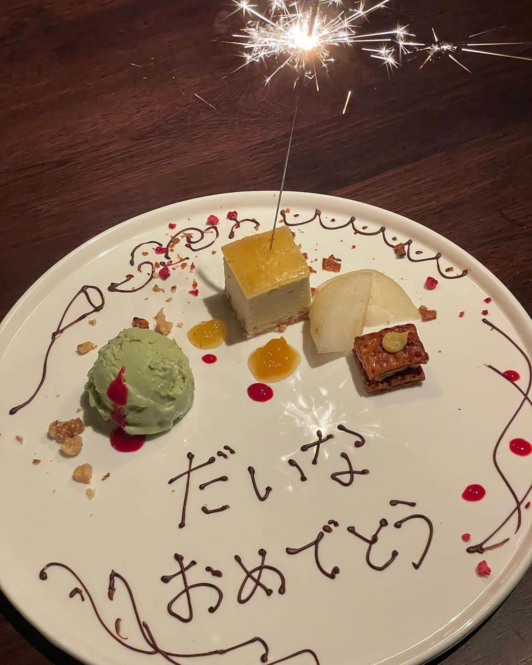 松井大奈さんのインスタグラム写真 - (松井大奈Instagram)「メンズノンノのお祝いを先輩にして頂きました🎂 ありがとうございます🙇‍♂️  その後、イルミネーションがたまたまやっていたので今年初めて行ってきました。 今年も、もうそろそろでクリスマスですね🎄 まだちょっと早いかな??」11月13日 19時06分 - akvysv