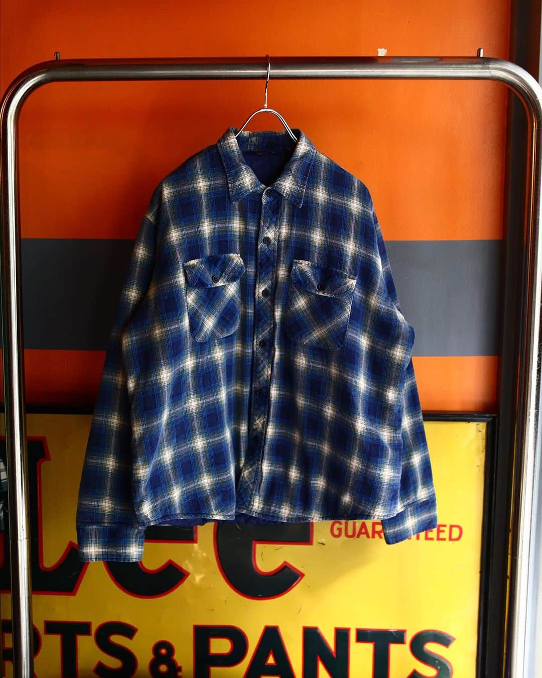 vostokのインスタグラム：「90s WOODLAND L/S Flannel Shirt  細かい詳細は https://vostok.base.shop に掲載  #古着#vostok#forsale#vintage#vintagefashion#vintagestyle#usedclothing」
